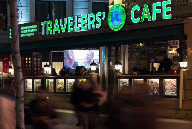 TRAVELERS CAFE